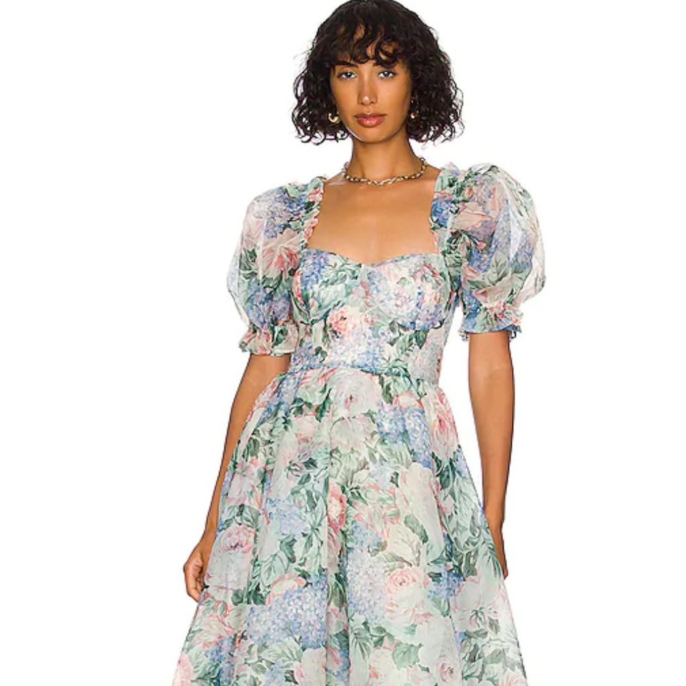 SELKIE FLORAL RITZ GOWN 2X